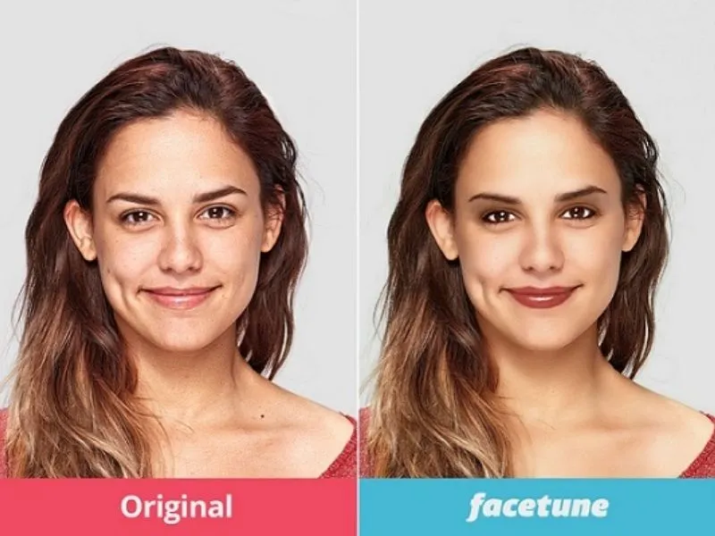 Xóa mụn trên iphone với ứng dụng Facetune