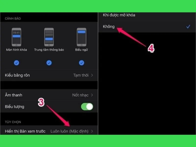 Cách ẩn tin nhắn trên iPhone - Ẩn hết nội dung