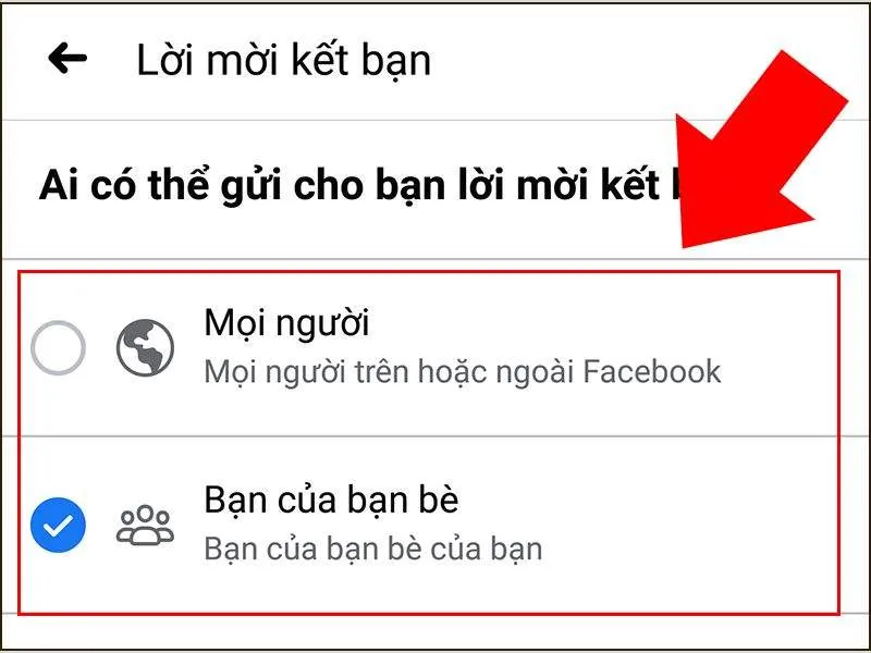 Mọi người là chế độ công khai nhất trên FacebookMọi người là chế độ công khai nhất trên Facebook