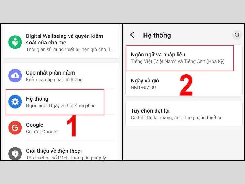 Thiết lập bàn phím mới cho điện thoại Android