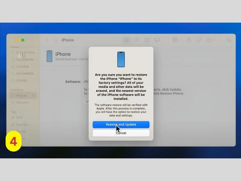 Hướng dẫn cách hạ iOS 18 xuống 17 nhanh, an toàn cho iPhone