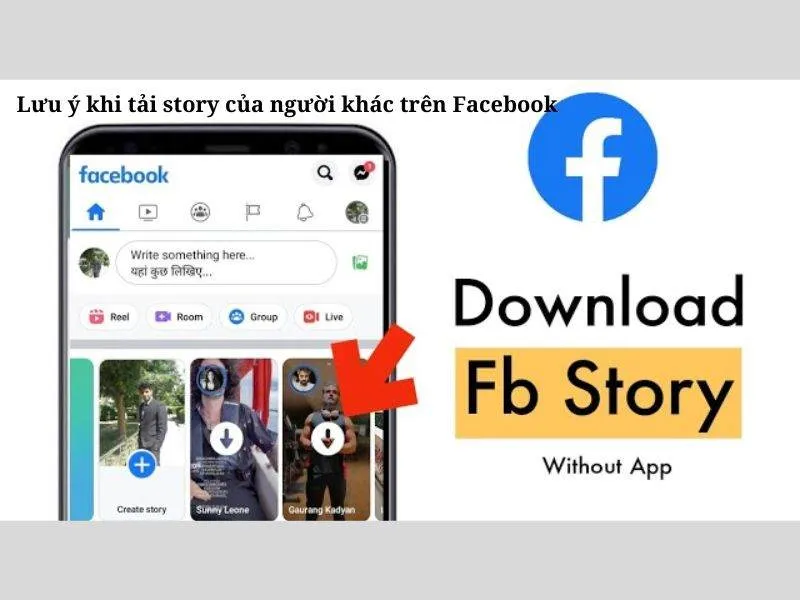 Lưu ý khi tải story của người khác