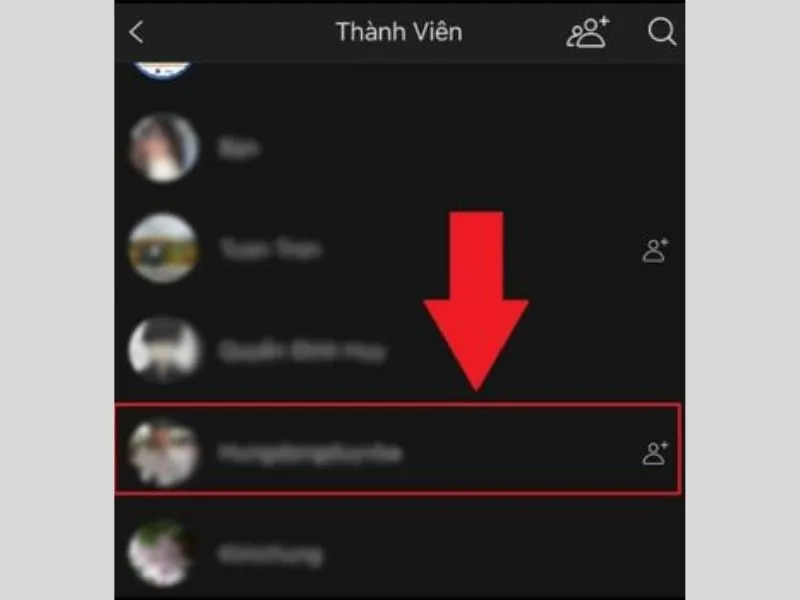 Gửi lời mời kết bạn cho người phù hợp