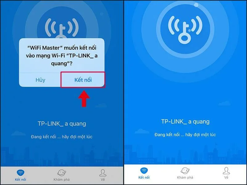 Kết nối với Wifi mà không sử dụng mật khẩu