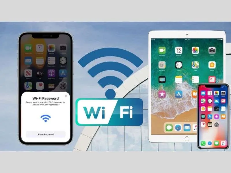 Cách vào Wifi không cần mật khẩu trên 2 iPhone