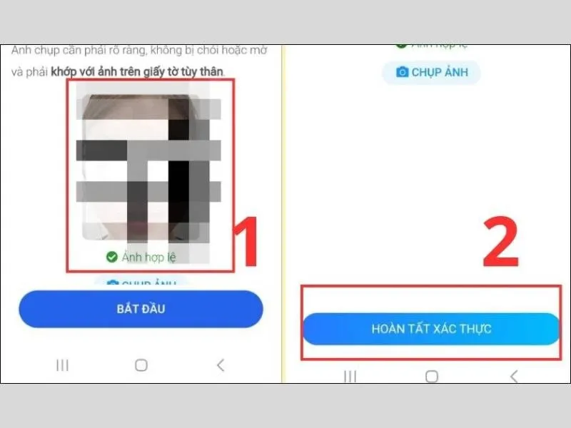 Xác thực thêm bằng hình ảnh chân dung của bạn