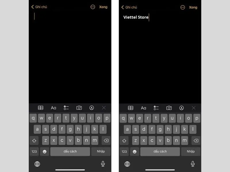 Ghi chú nội dung Điều khiển iPhone bằng giọng nói