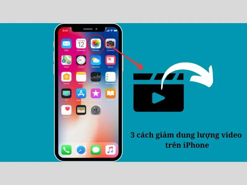3 cách giảm dung lượng Video trên iPhone