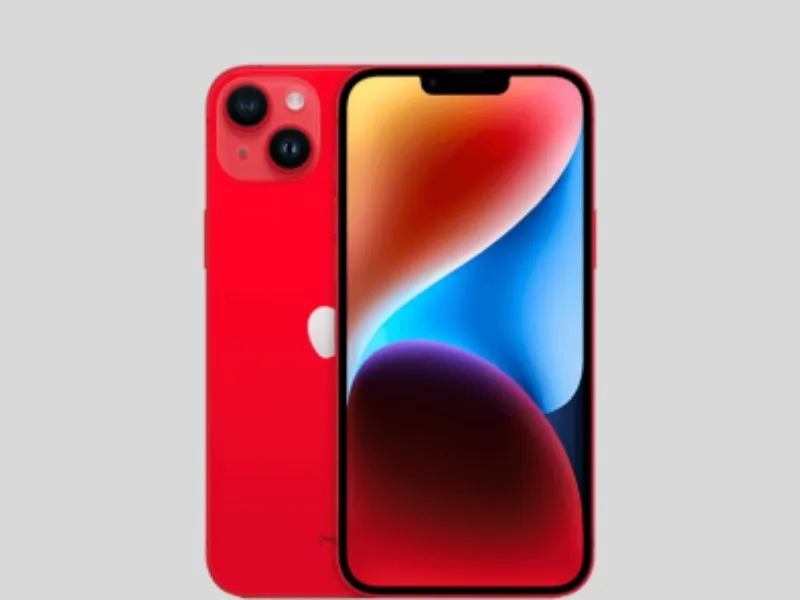 Màu đỏ nổi bật và cuốn hút trên iPhone 14