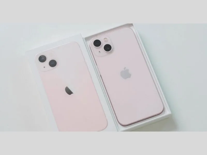 Màu hồng siêu xinh trên iPhone 13