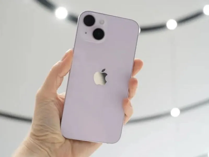 iphone màu tím pastel