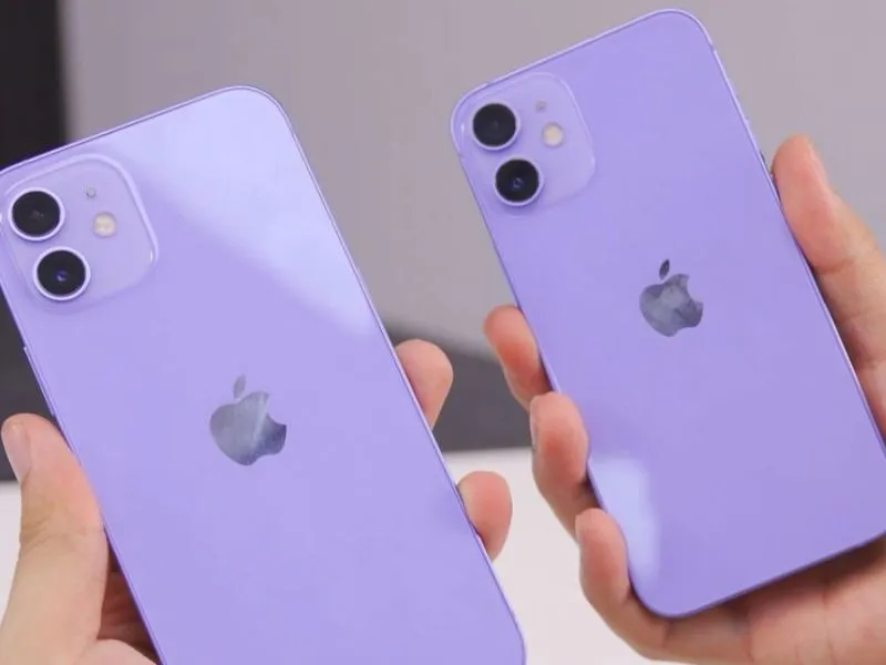 iPhone 12 Mini - iPhone màu tím