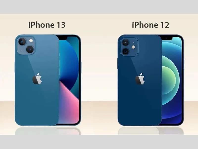 Màu sắc có sự khác biệt so với iPhone 13