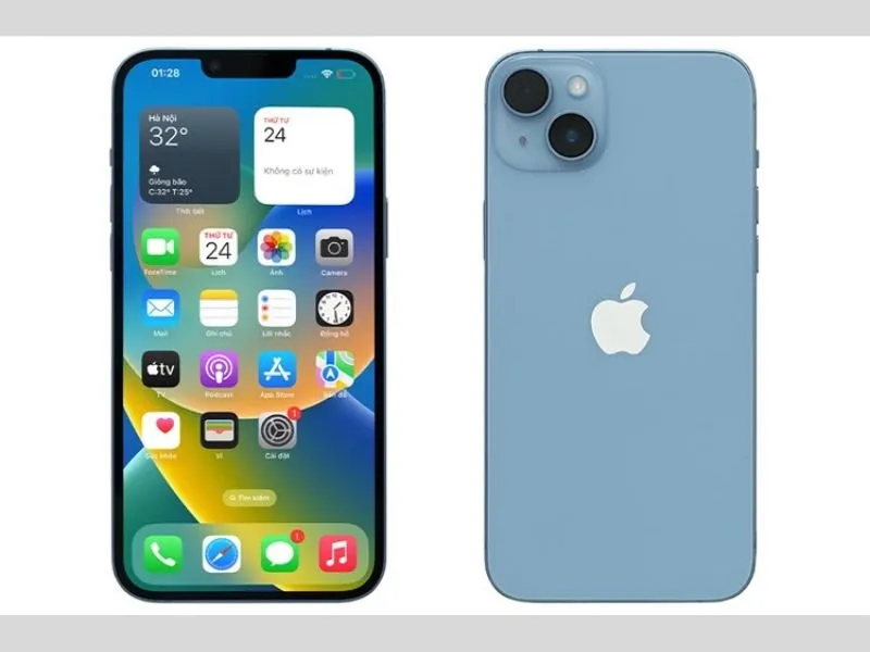 iPhone màu xanh dương hút mắt - iPhone 14