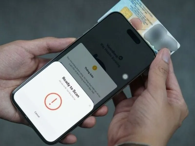 Không quét được NFC trên CCCD