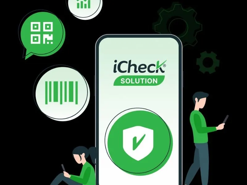 Quét mã vạch qua ứng dụng iCheck