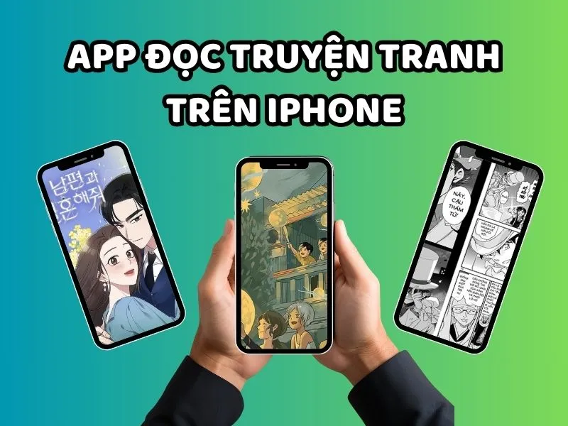 App đọc truyện tranh trên iPhone