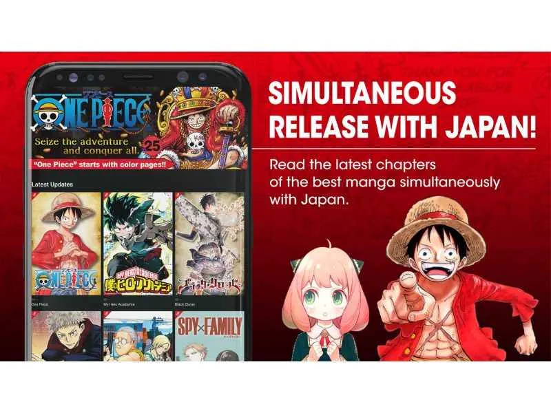 App MANGA Plus by SHUEISHA 