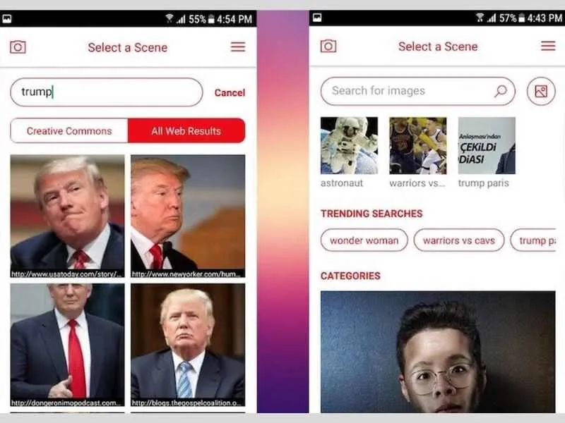 App ghép mặt vào ảnh cho hệ điều hành Android
