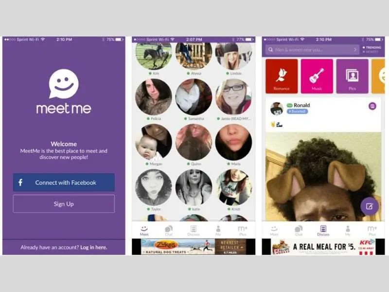 Sử dụng meetme để gặp gỡ và kết nối