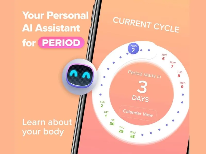 App theo dõi kinh nguyệt free