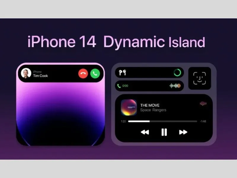Lợi ích của dynamic island trên iphone 14 pro max 
