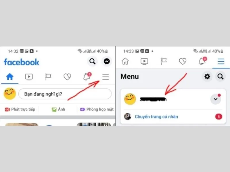 Mở tài khoản cá nhân của bạn