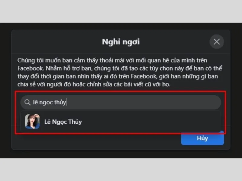 Cách giảm tương tác bạn bè trên facebook siêu dễ