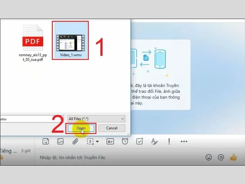 Cách gửi Video trên 100MB qua Zalo - Tải video dung lượng lớn lên Zalo
