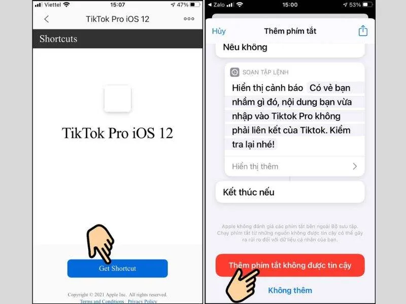 Thêm phím tắt cho iPhone của bạn