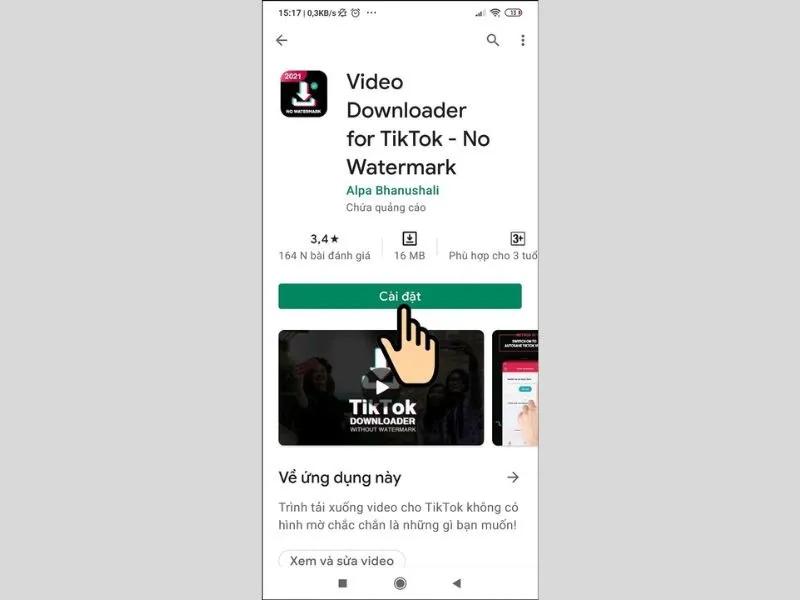 Cách lưu video TikTok khi không có nút lưu