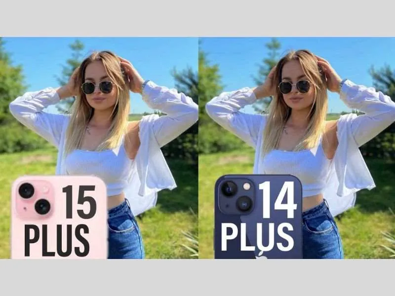 Sự khác nhau trong camera giữa 14 Plus và 15 Plus