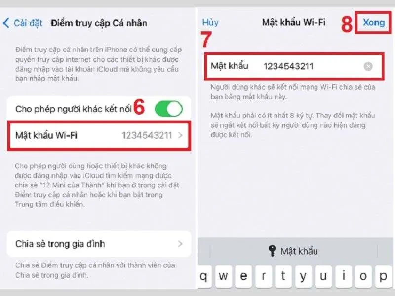 Hoàn thành giới hạn thiết bị truy cập vào wifi iPhone