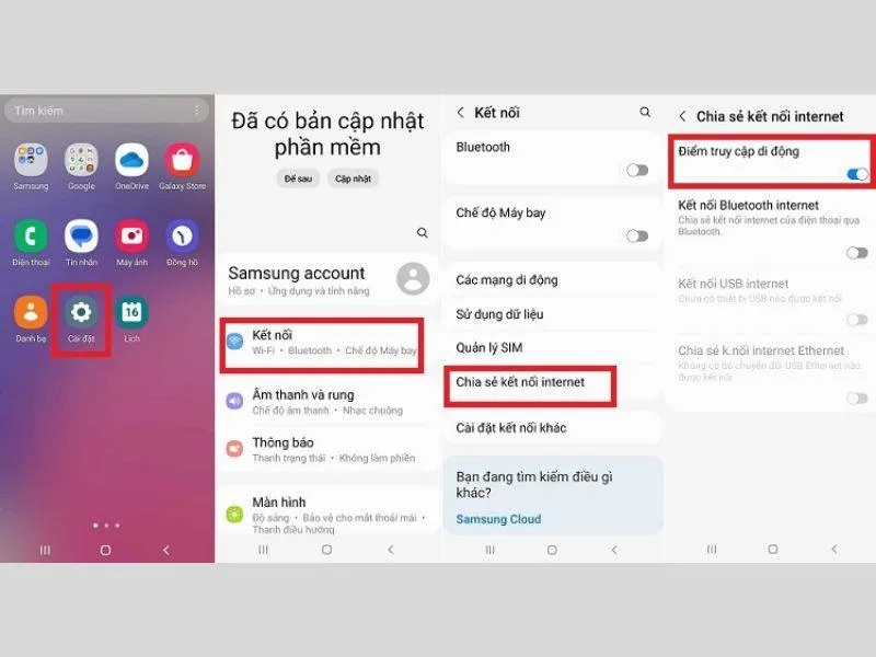 Giới hạn thiết bị truy cập wifi trên Samsung