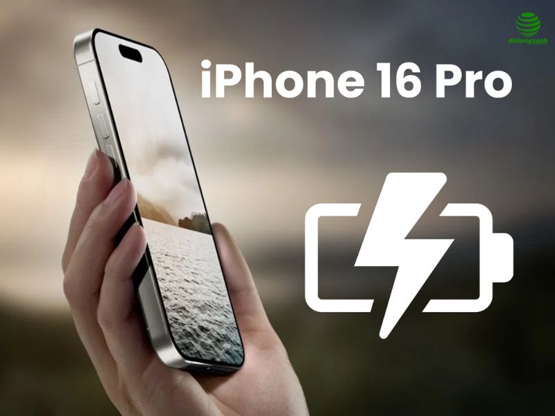 iPhone 16 Pro nổi bật với thời lượng pin “trâu”