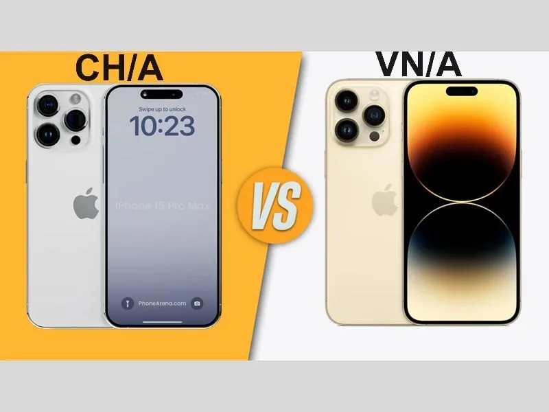 So sánh chi tiết iPhone bản VN/A và iPhone bản CH/A 