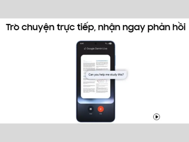 Trò chuyện trực tiếp để tìm kiếm thông tin