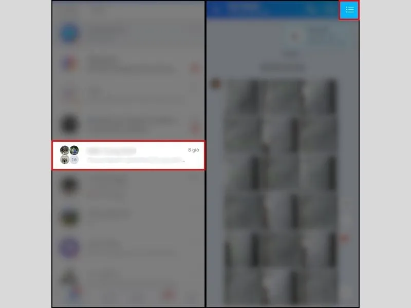 Tắt tự lưu ảnh Zalo trên iPhone trong đoạn chat