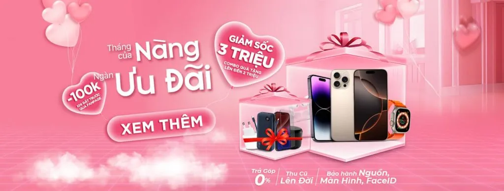 Tháng của nàng - ngàn ưu đãi
