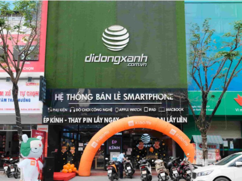 Di Động Xanh chuyên thay pin iphone chuyên nghiệp