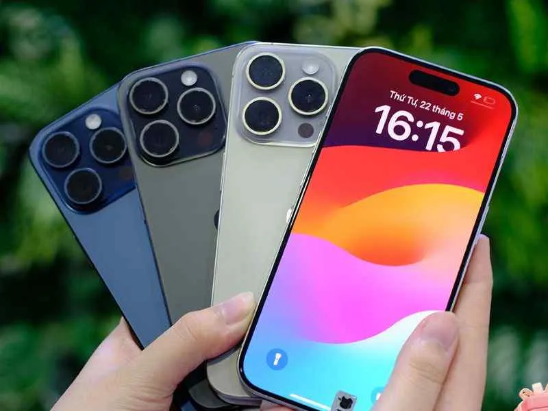 iPhone 15 Pro Max top iPhone bán chạy nhất Quý I/2025 Di Động Xanh