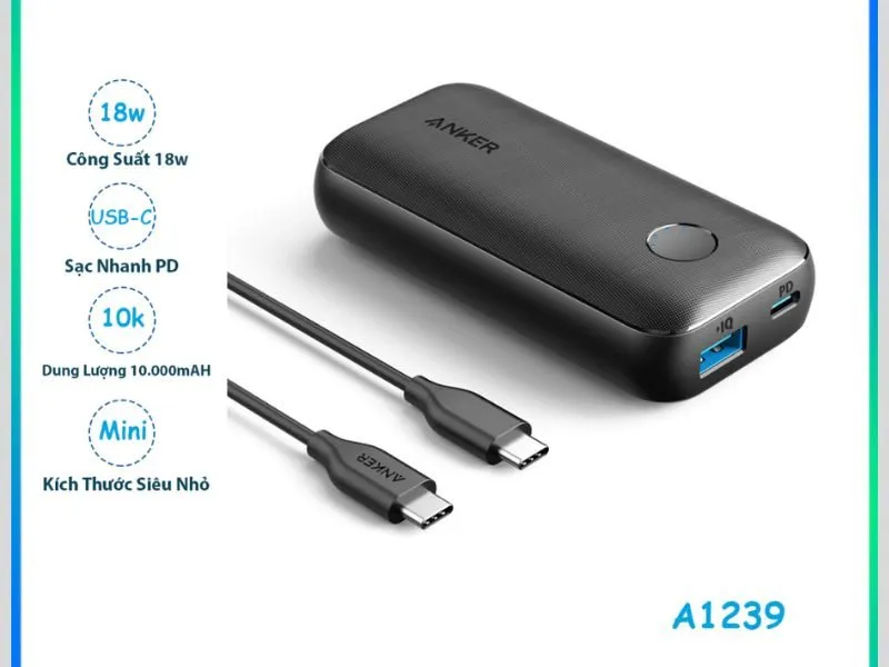 Sử dụng sạc chính hãng của Anker