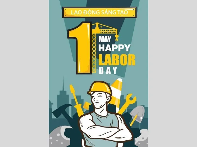Hình nền 30/4 1/5 đẹp