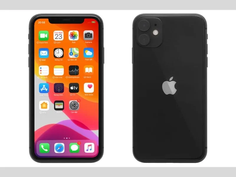 iPhone 11 màu đen đầy ấn tượng