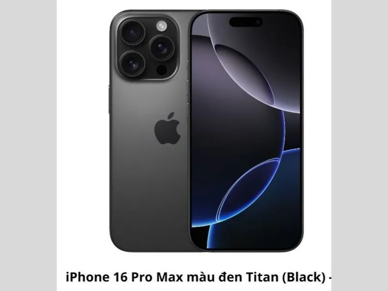 iPhone màu đen đẳng cấp