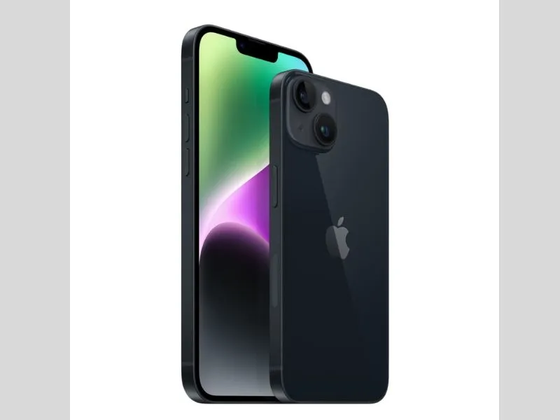 iPhone 14 màu đen đầy ấn tượng