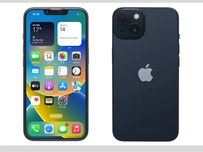 Màn hình OLED Super Retina XDR trên iPhone 14