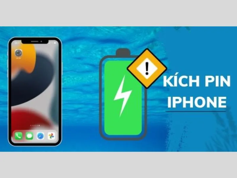 Cách kích pin iphone lên 100
