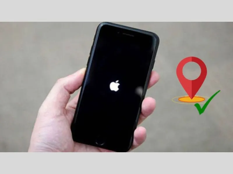 Định vị iPhone thành công 