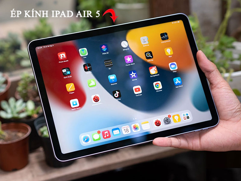 Di Động Xanh - hỗ trợ ép kính màn hình iPad Air 5 giá rẻ